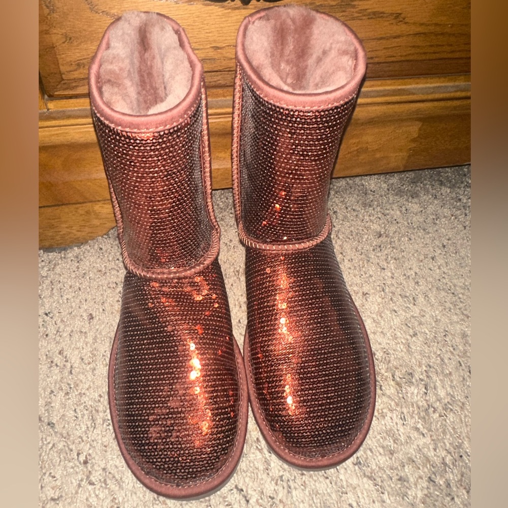 UGG Women Classic Short Sequin Boot